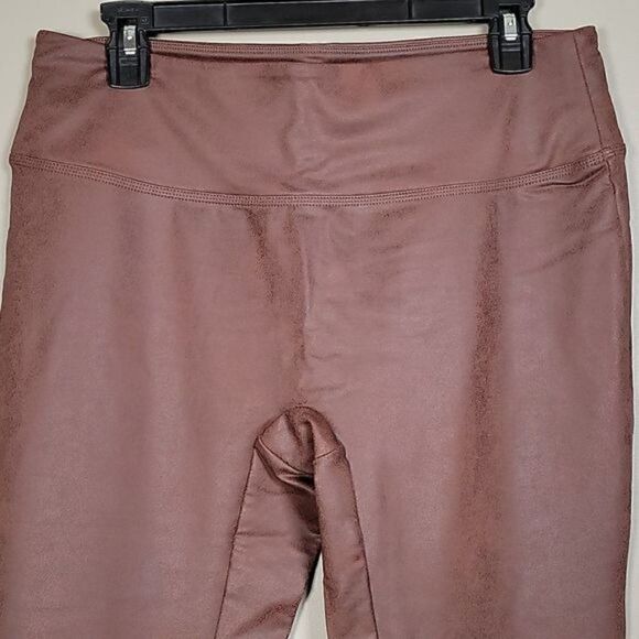 All Worthy Hunter McGrady The Ultimate Faux Leather Legging Sz L - Picture 3 of 9